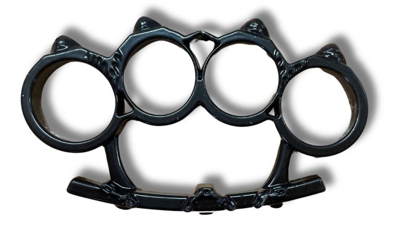 Poing américain GRIS avec pointes