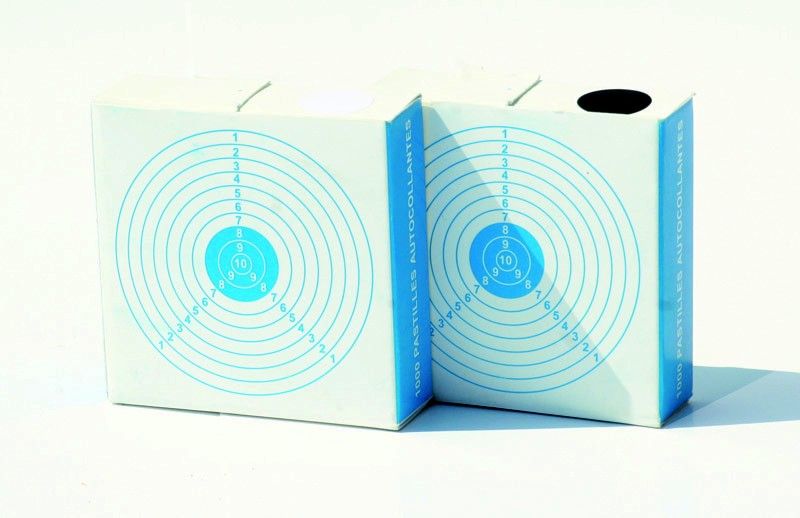 Gommettes pastilles blanches diamètre 19 mm x1000