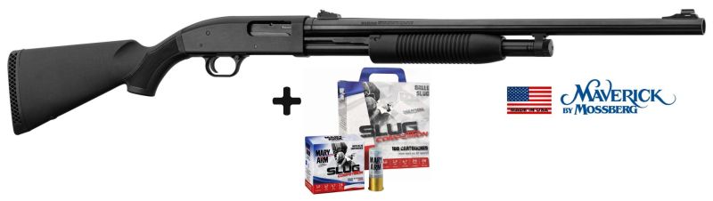 Fusil à pompe MOSSBERG Maverick 88 cal.12/76 'Pack Slug"