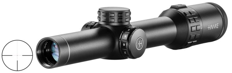 Lunette HAWKE Frontier 30 FD 1-8x24 ret.L4A Dot Lumineux