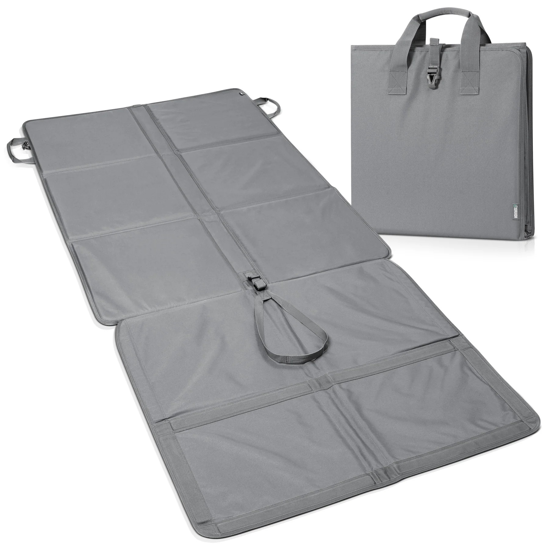 Tapis De Tir Rembourré Extérieur - Nylon 1000D, Revêtement PU - Avec Sangles De Compression - Pour Chasse, Camping
