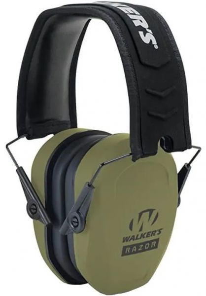 Casque Anti-Bruit WALKER'S RAZOR Passif Compact OD GREEN