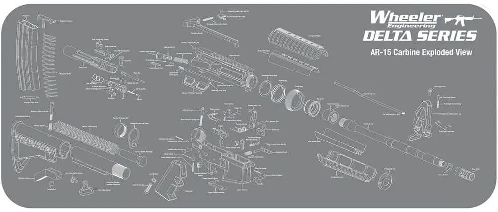 TEKR171911 - Tapis de démontage Tekmat pour pistolet 1911