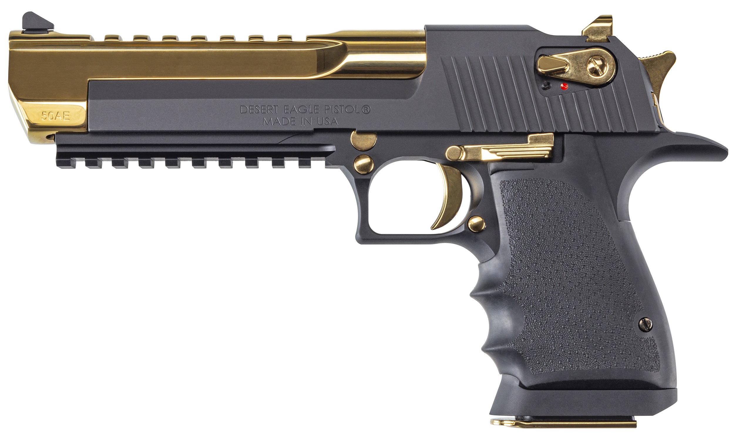 Pistolet DESERT EAGLE CUSTOM Black and Gold 6" cal.44 Rem Mag - Armes ...