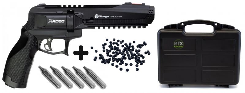Revolver 6 coups STOEGER XRD50 cal.50 (13 joules) "Pack DEFENSE"