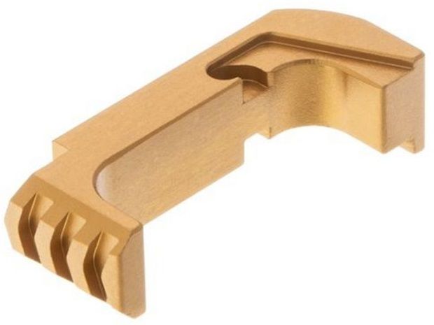 Poussoir de chargeur rallongé Or TYRANT CNC GLOCK 17 à 45