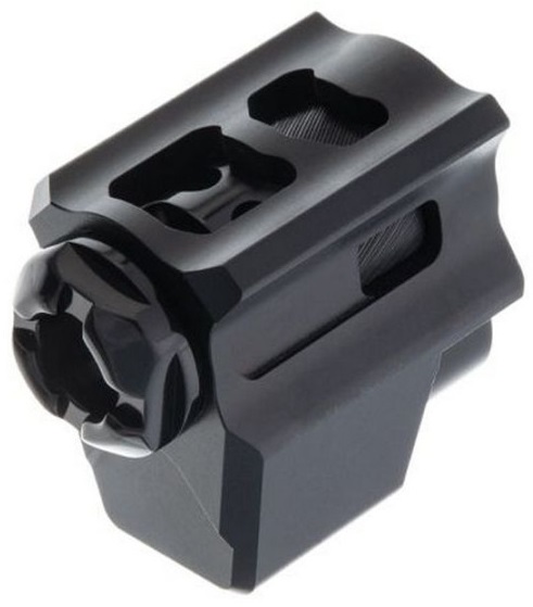 T Comp Compensateur T-Comp Noir TYRANT CNC pour GLOCK Gén5 (1/2x28) - Armes ...