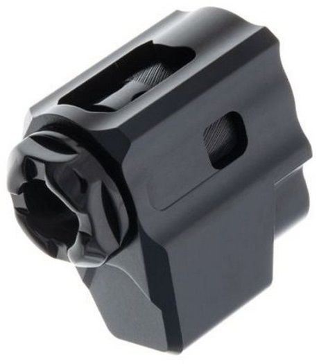 Compensateur T-Comp Noir TYRANT CNC pour GLOCK 43 (1/2x28)