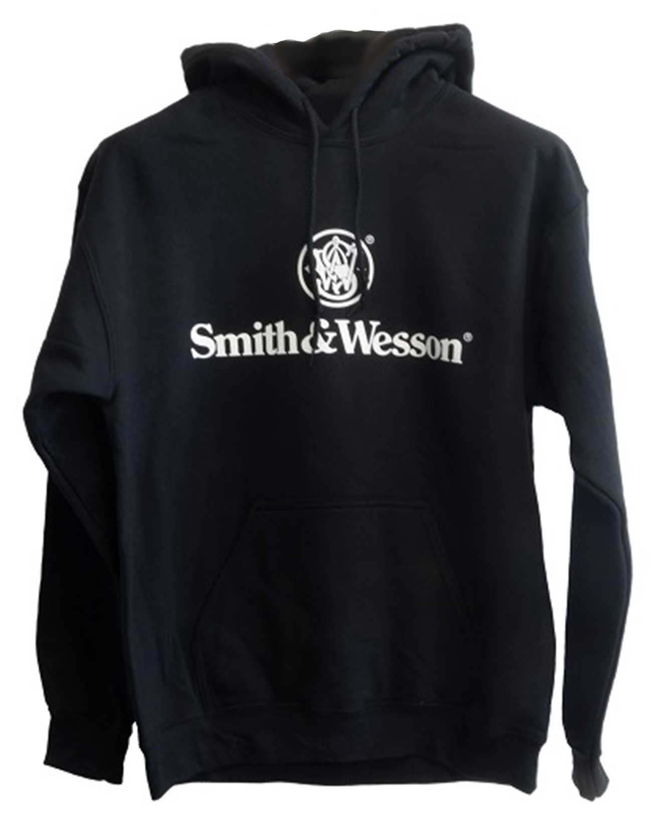 Rifle White Cotton Men's Hoodie Sweatshirt