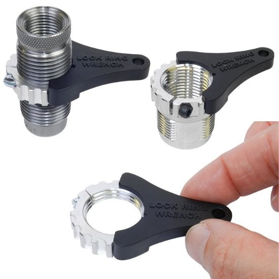 Clé pour bague de blocage pour outils LEE 7/8-14 Self Lock Ring 3-Pack #90534
