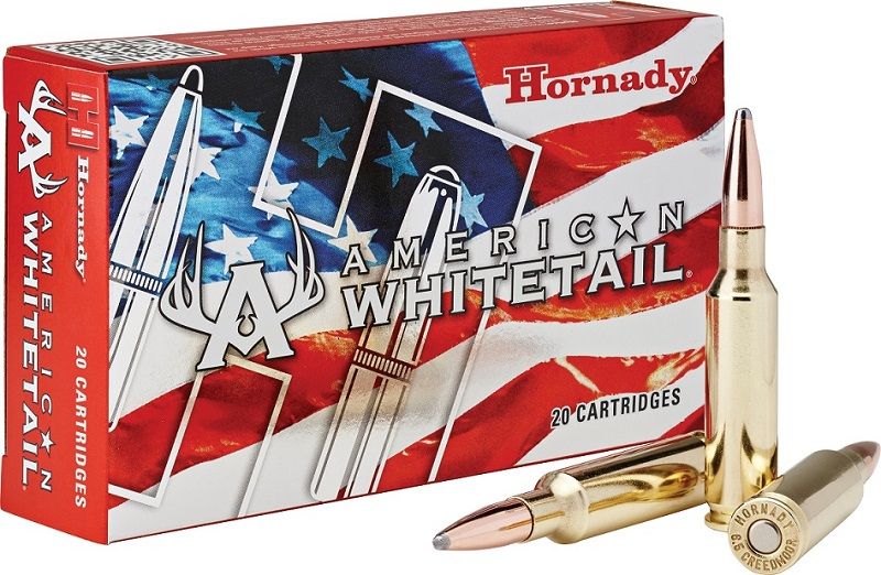 HORNADY cal.6,5 Creedmoor INTERLOCK American Whitetail 129 grains - 8.36 grammes /20