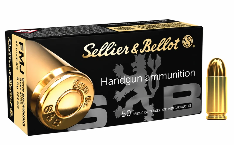SELLIER & BELLOT cal.380 Auto - 9mm Short FMJ /50
