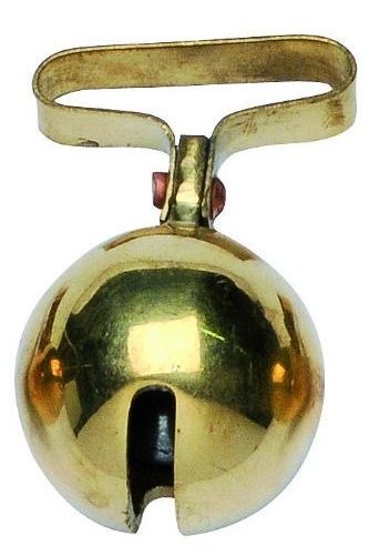 Grelot romain JANUEL en laiton N°6 - diamètre 32mm
