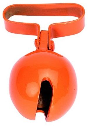 Grelot romain JANUEL Orange fluo N°5 - diamètre 30mm