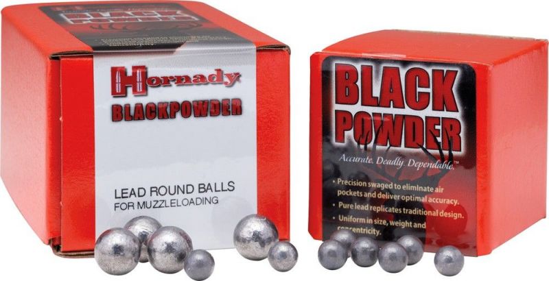 Balles poudre noire HORNADY cal.45 (.440) /100
