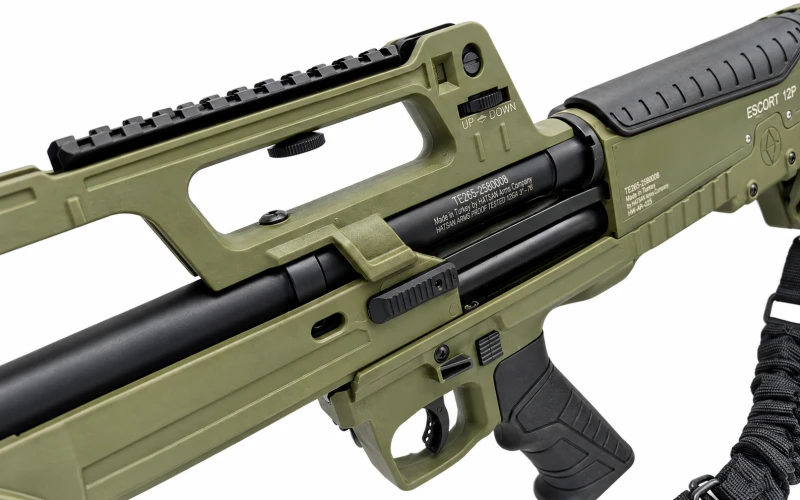 Fusil à pompe HATSAN BULL TAC OD-GREEN cal.12/76