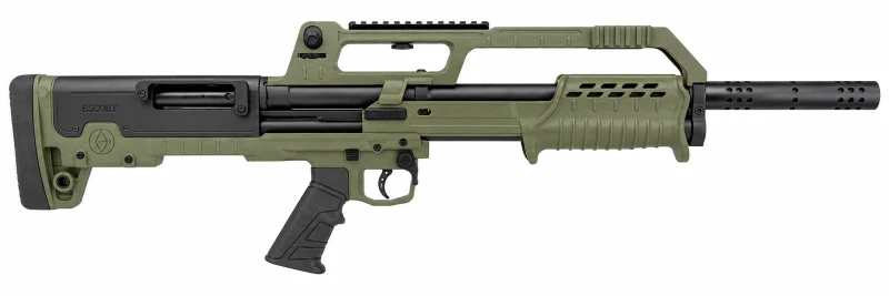 Fusil à pompe HATSAN BULL TAC OD-GREEN cal.12/76