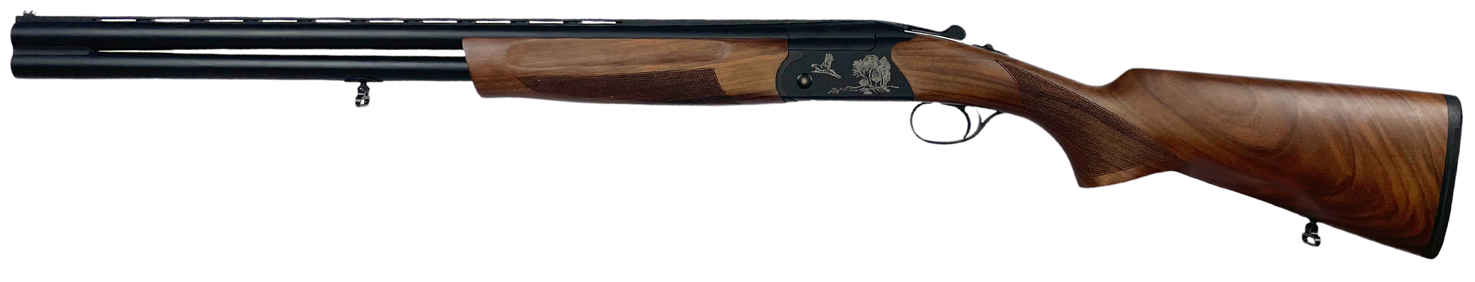 Fusil De Chasse Superpos HUGLU Dural EAGLE Cal 12 76 66cm Rayon 