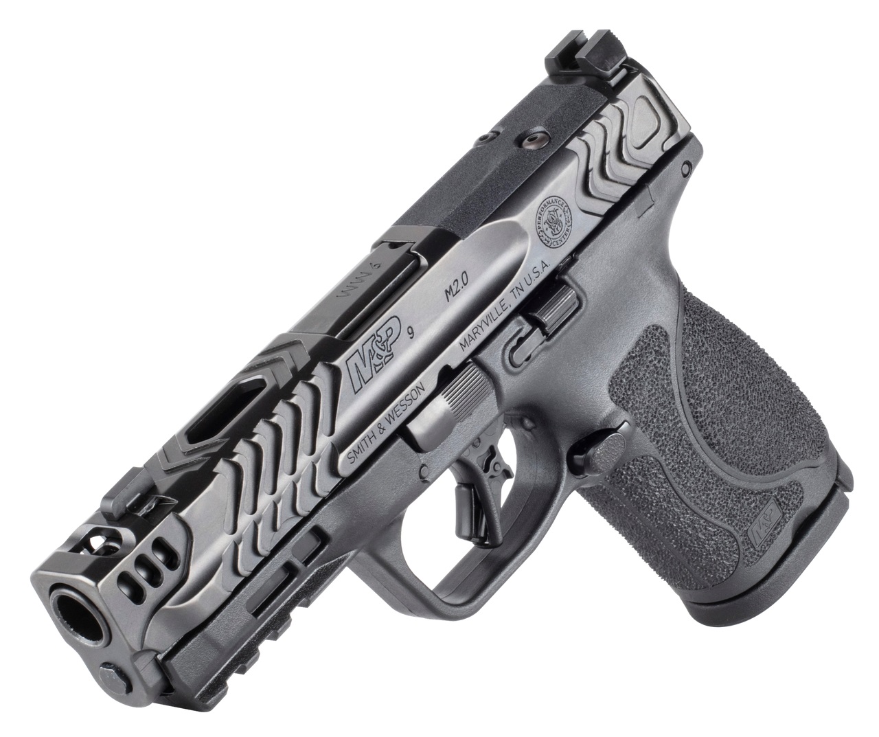 thumbnail image 2 of Gun&Flower OWB Holster – S&W M&P9 M2.0 3.6/4.0/4.25” & SD9VE/SD40VE – Right Hand, Polymer 2 of 2