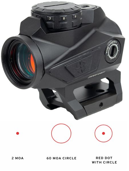 Viseur point rouge STEINER T1Xi Multi-réticules