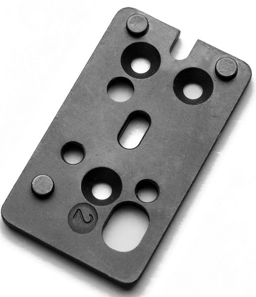 Plaque adaptatrice SPRINGFIELD serie XD empreinte Shield/Delta Point
