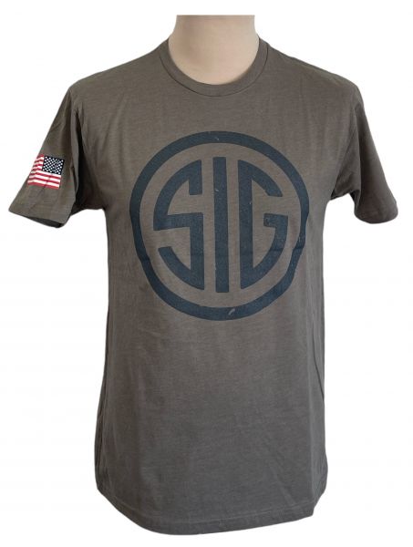 T-shirt SIG Sauer Logo Drôle - Taille S à 5XL - Coton - Marque Gildan - Neuf - Expédition Des USA