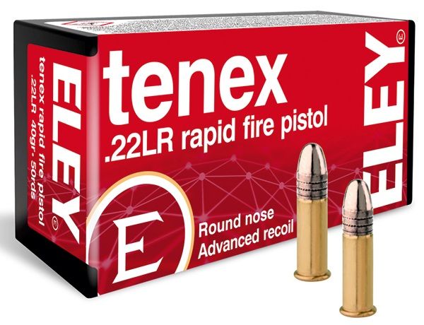 ELEY 22Lr Tenex Rapid Fire Pistol /50