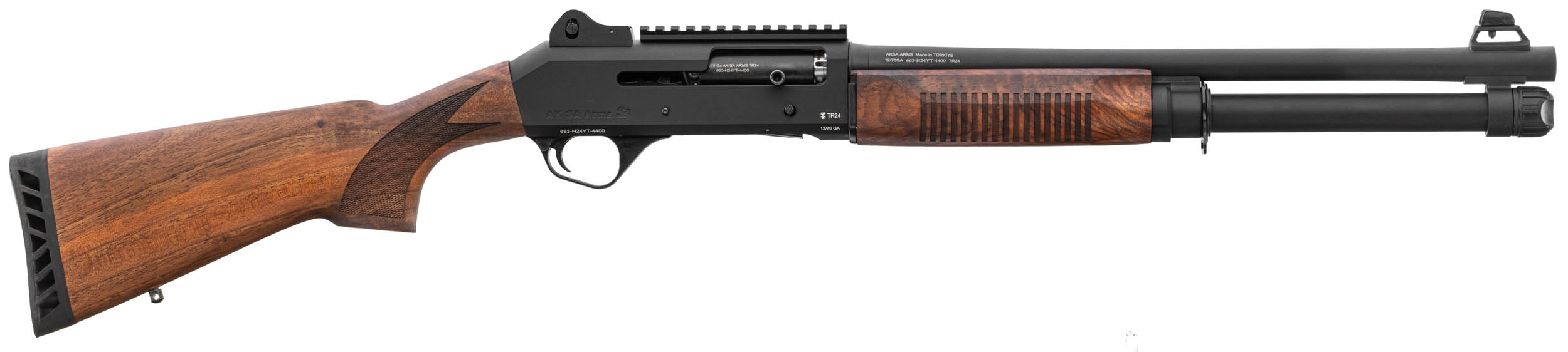 Fusil Semi automatique AKSA ARMS S4 HERITAGE Cal 12 76 47cm Armes 