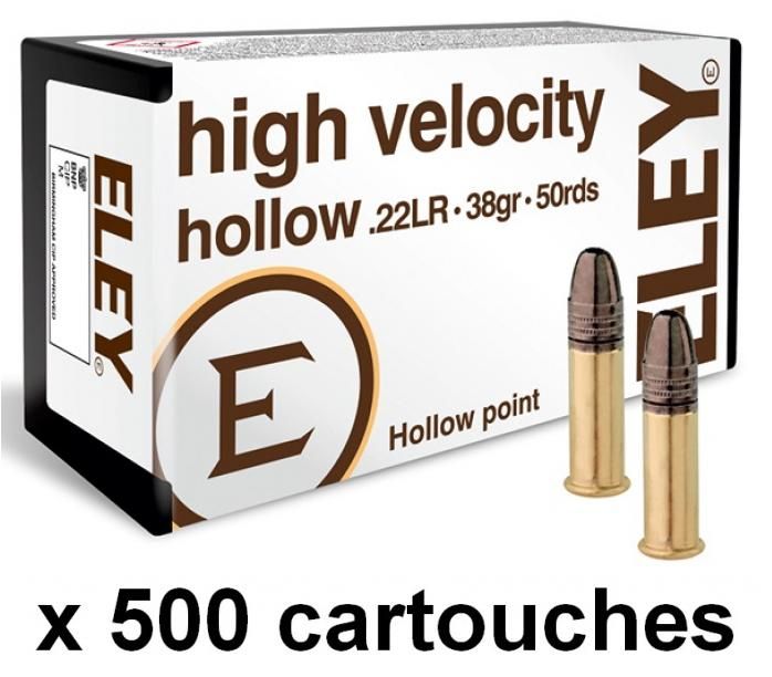 ELEY 22Lr High Velocity Hollow /500