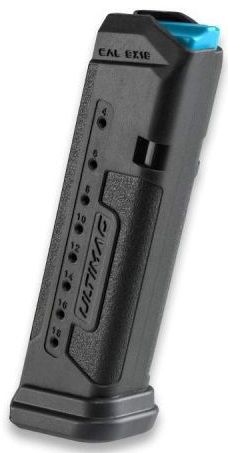 Chargeur GLOCK 17-45 FAB DEFENSE ULTIMAG Noir cal.9x19 (18 coups)