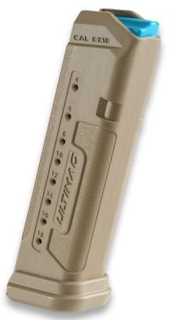 Chargeur GLOCK 17-45 FAB DEFENSE ULTIMAG FDE cal.9x19 (18 coups)
