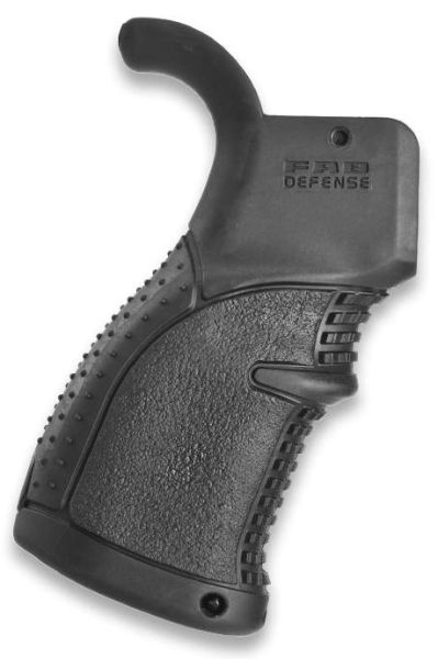 Poignée caoutchouc FAB DEFENSE AGR-43 Noir pour AR15-M16-M4