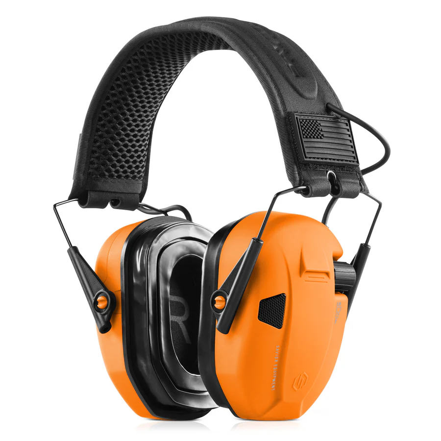 Casque électronique SAVIOR Equipment APOLLO Hi-Viz Orange