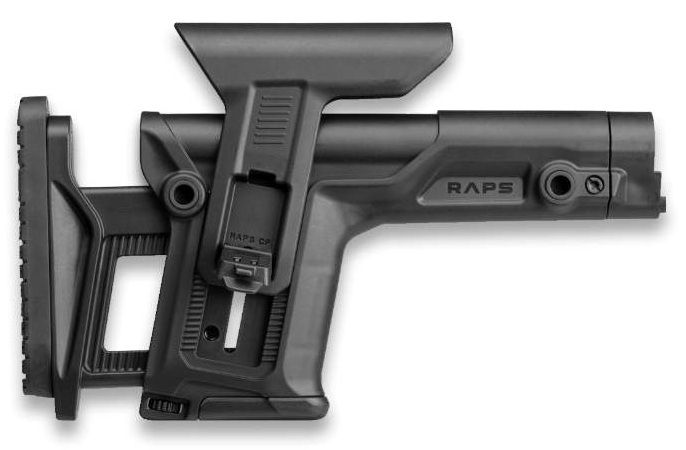 Crosse de précision réglable FAB DEFENSE RABS Noire Mil-Spec