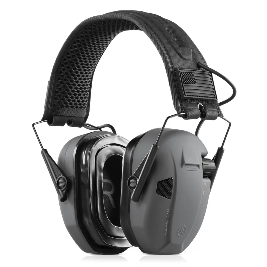 Casque électronique SAVIOR Equipment APOLLO SW Gray