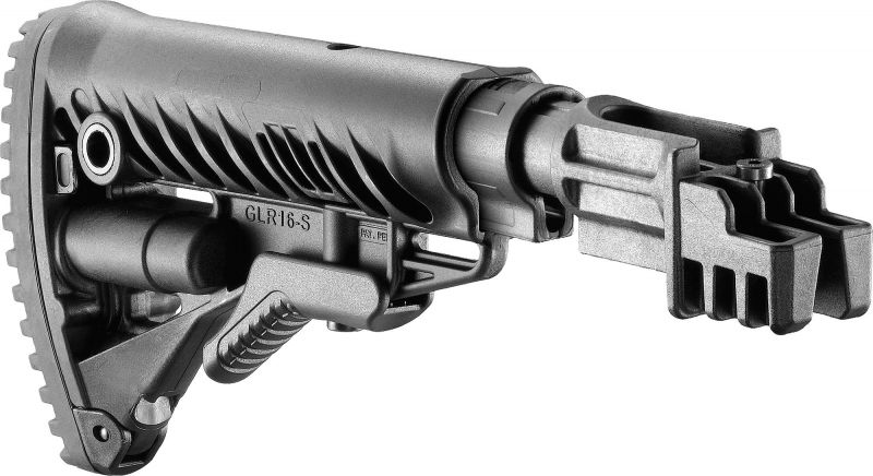 Crosse télescopique polymère FAB DEFENSE type M4 pour carabine AK47/74