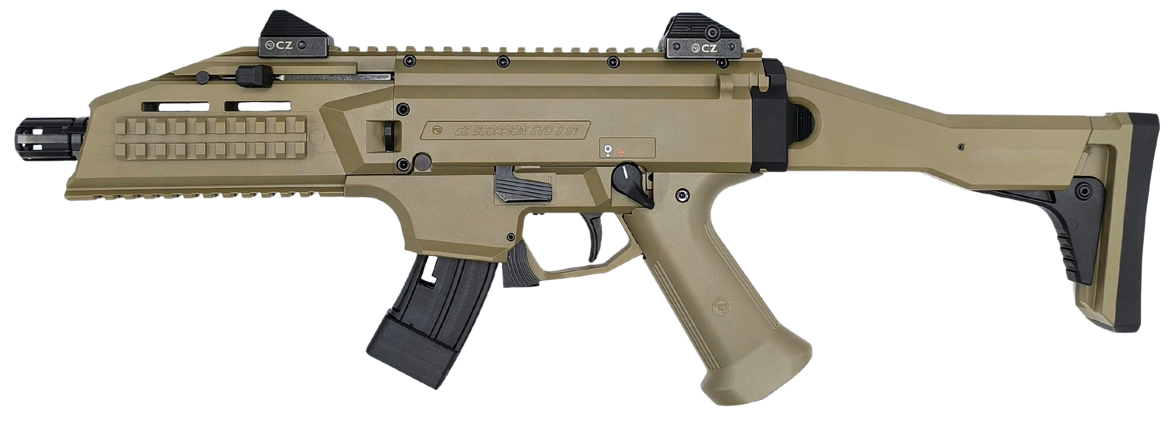 CZ SCORPION EVO 3 S1 FDE cal.22 Lr - Armes catégorie B sur armurerie