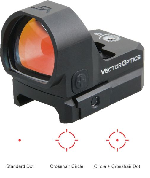 Viseur point rouge VECTOR OPTICS FRENZY 1x22x26 MOS Multi-Réticules
