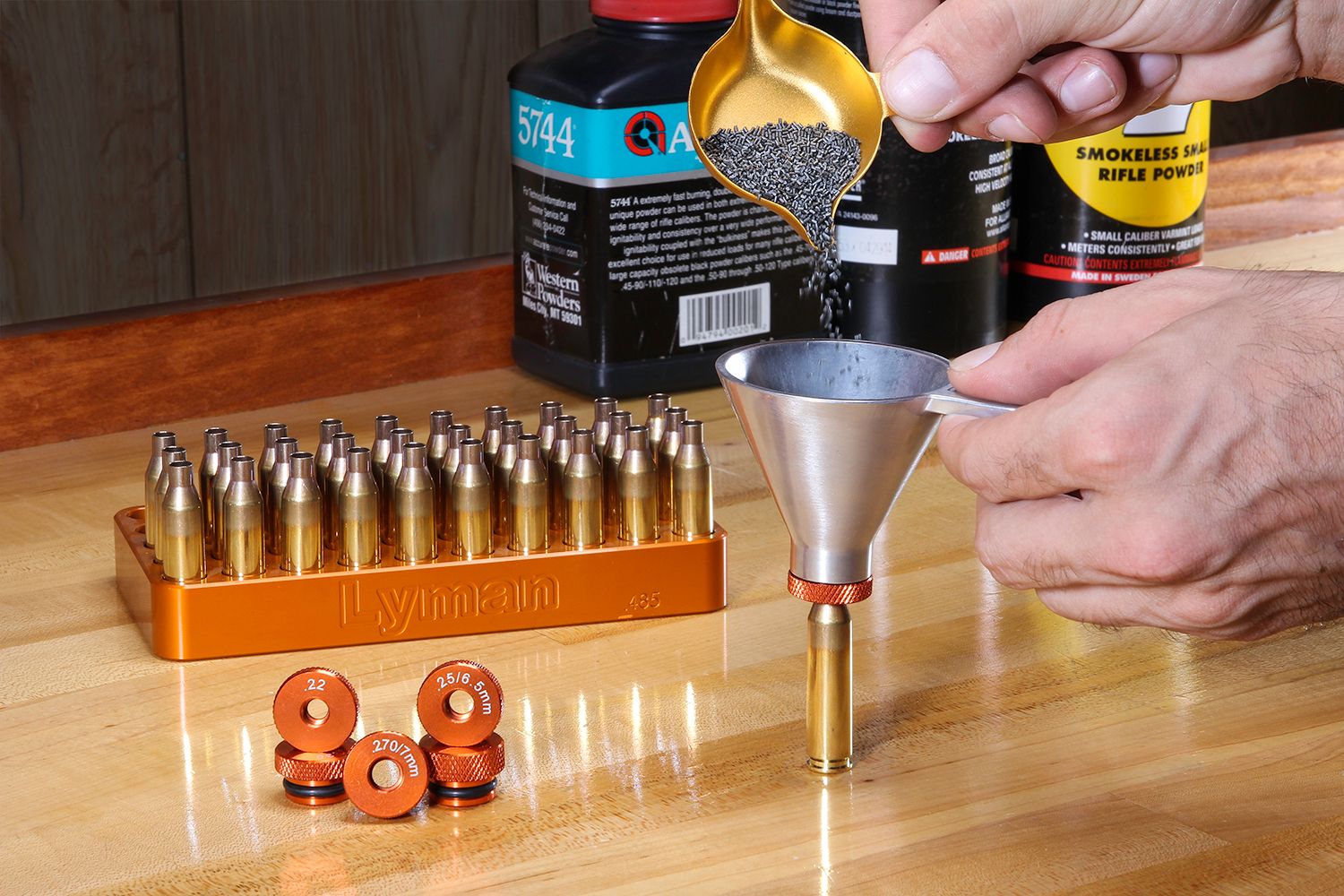 Entonnoir aluminium à poudre LYMAN Brass-Smith Precision Funnel Set ...