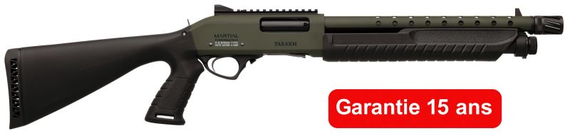 Fusil à pompe FABARM Martial Pro Forces OD Green 14" cal.12/76