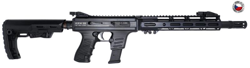 Carabine KRW 20 Black V5 AR 10" cal.9x19