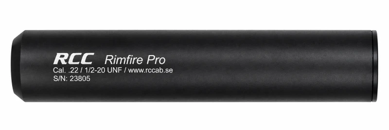 Silencieux RCC Rimfire Pro cal.22 Lr (Filetage 1/2x20)