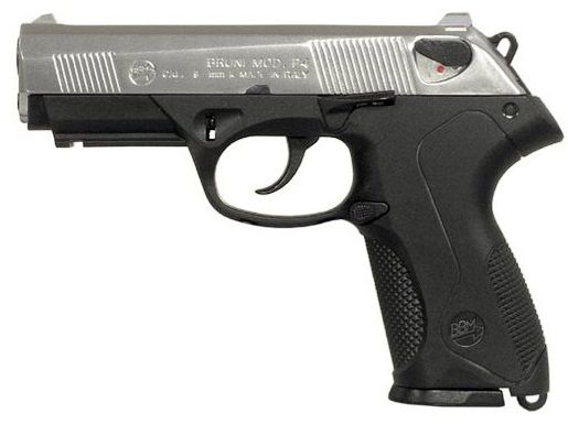 Pistolet à blanc BRUNI P4 Nickelé cal.9mm PA