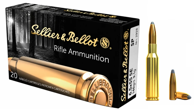 SELLIER & BELLOT cal.6,5x55 Swedish SP 140 grains - 9.1 grammes /20