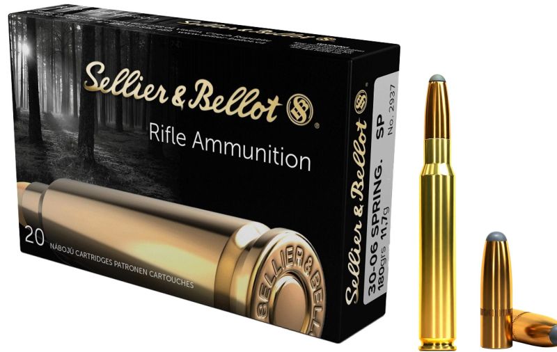 SELLIER & BELLOT cal.30-06 Sprg SP 180 grains - 11.7 grammes /20