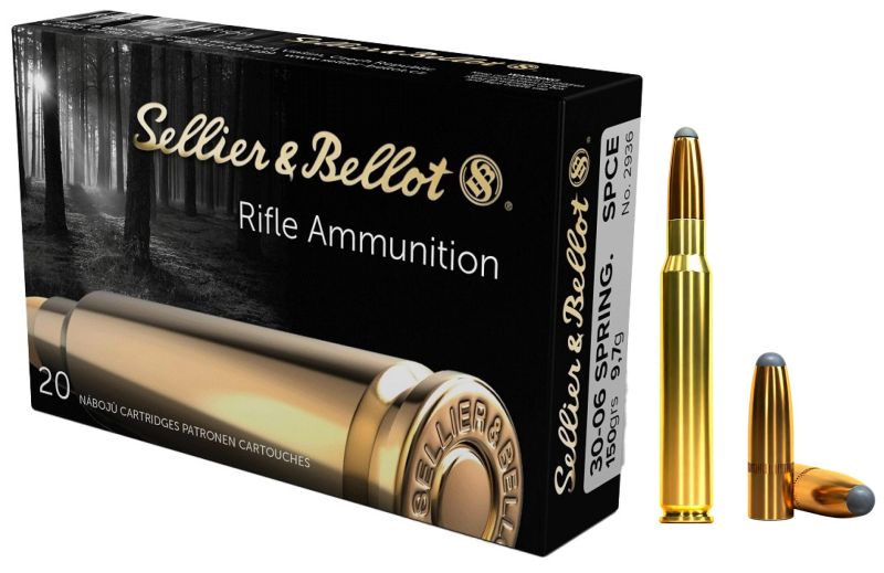 SELLIER & BELLOT cal.30-06 Sprg SPCE 150 grains - 9.7 grammes /20