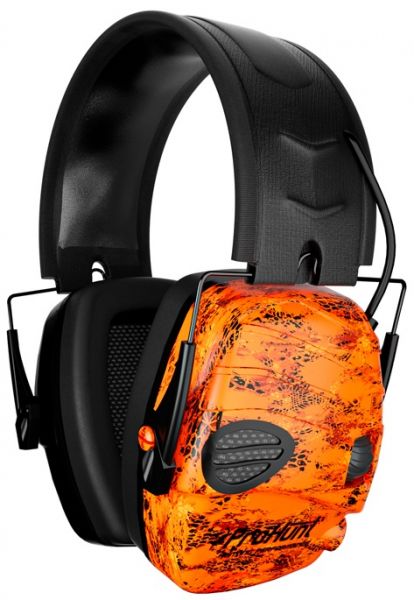 Casque antibruit Electronique PROHUNT Orange Viper Blaze