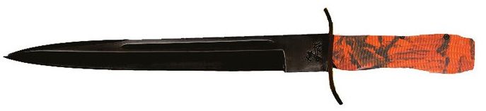 Dague de chasse LIGNE VERNEY CARRON KARAN Blaze Orange 25cm