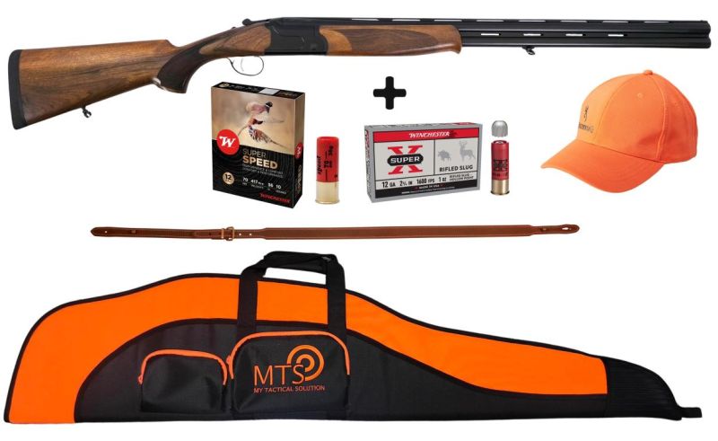 Fusil de chasse superposé KOFS ZENITH Black cal.12/76 (71cm) "Pack ouverture"