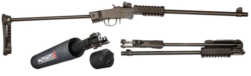 Carabine 22LR pliante CHIAPPA Little Badger Takedown Xtreme mono-coup